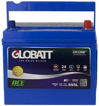 NS40ZL Globatt Battery (SMF 18M Warranty)