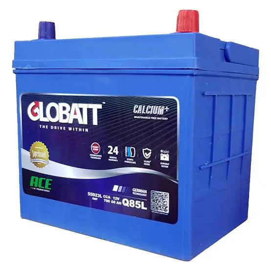 N50ZL Globatt Battery (SMF 18M Warranty)