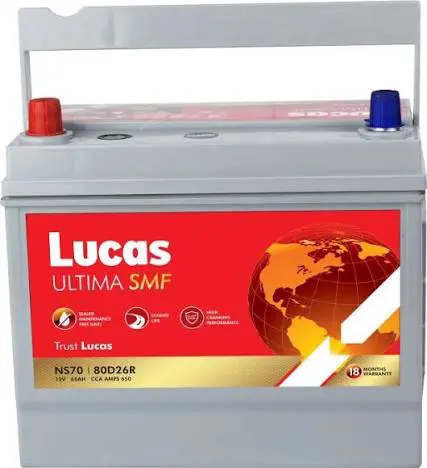 NS70 Lucas Ultima Battery
