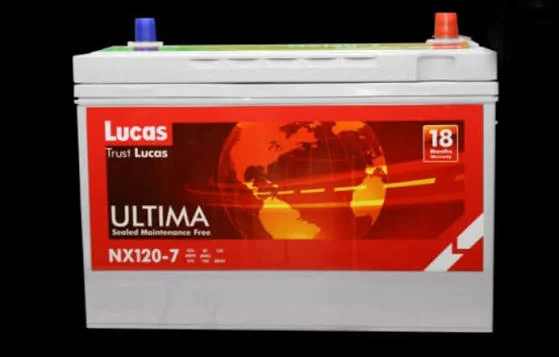 NX120-7 Lucas Ultima Battery (SMF 18M Warranty)