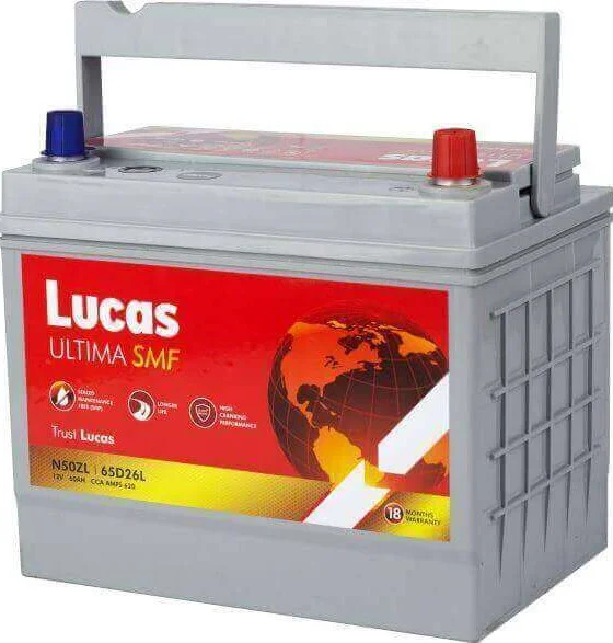 NX120-7 Lucas Ultima Battery (SMF 18M Warranty)